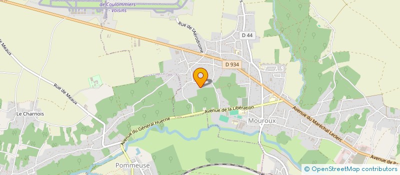 localisation de l'entreprise SCI DAYMARD 1  MOUROUX