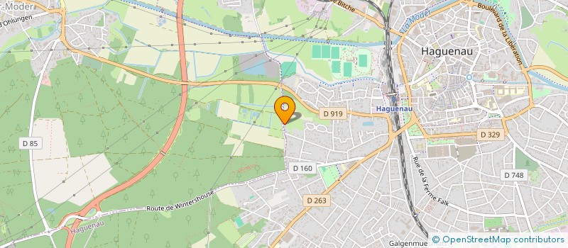 localisation de l'entreprise SCI DAYTONA  HAGUENAU