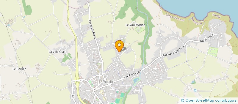 localisation de l'entreprise SCI DAZONT  PORDIC