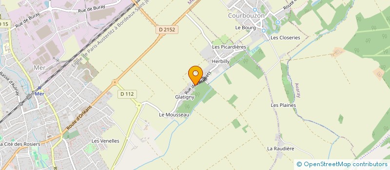 localisation de l'entreprise SCI DB IMMOBILIER  MER