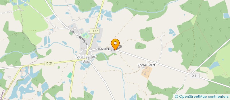 localisation de l'entreprise SCI DB LOCATIONS à NEUILLAY-LES-BOIS