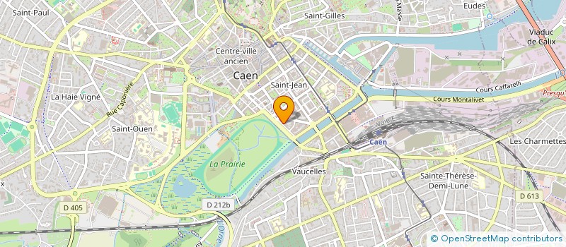 localisation de l'entreprise SCI DBA à CAEN
