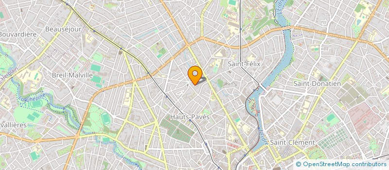 localisation de l'entreprise SCI DBA INVESTISSEMENT à NANTES