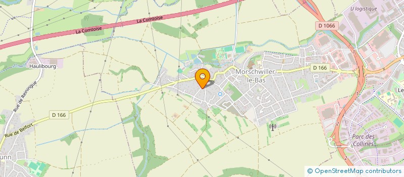 localisation de l'entreprise SCI DBAE  MORSCHWILLER-LE-BAS