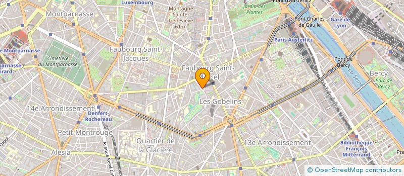 localisation de l'entreprise SCI DBAK  PARIS