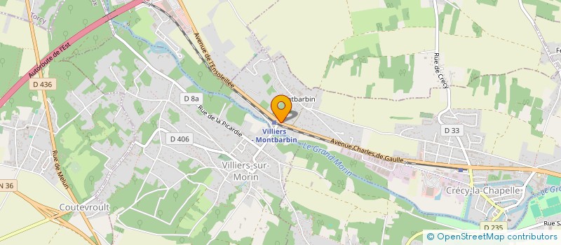 localisation de l'entreprise SCI DBK  CRECY-LA-CHAPELLE