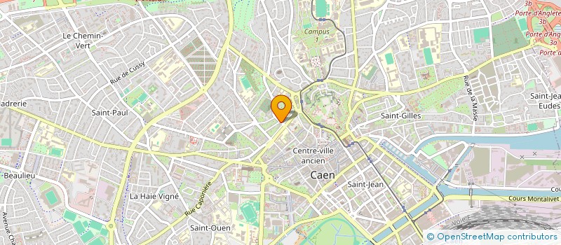 localisation de l'entreprise SCI DBR à CAEN