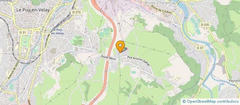 localisation de l'entreprise SCI DBR IMMO  LE PUY-EN-VELAY