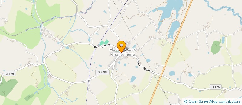 localisation de l'entreprise SCI DBSP  MONCOUTANT-SUR-SEVRE