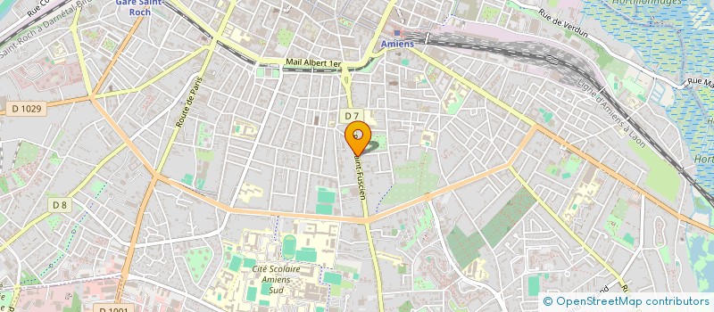 localisation de l'entreprise SCI DBVW2 à AMIENS