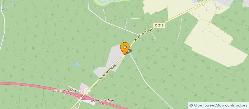 localisation de l'entreprise SCI DC  MIOS