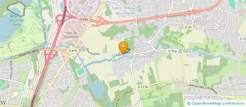 localisation de l'entreprise SCI DC&CO  SAINT-THIBAULT-DES-VIGNES