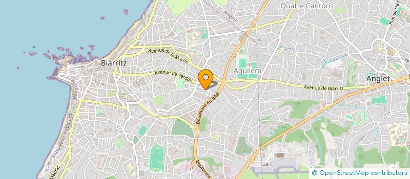 localisation de l'entreprise SCI DC ESTATE à BIARRITZ
