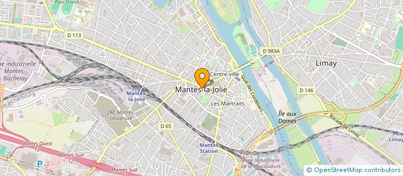 localisation de l'entreprise SCI DC2R  MANTES-LA-JOLIE