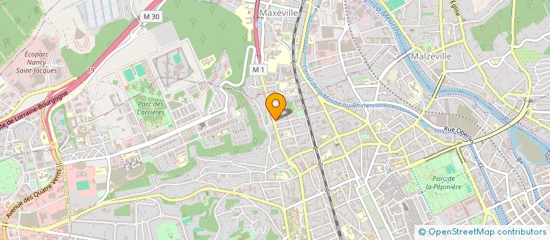 localisation de l'entreprise SCI DCEE  NANCY