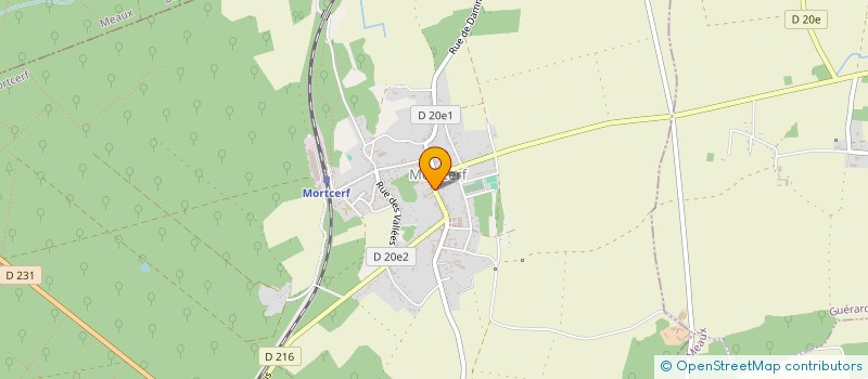 localisation de l'entreprise SCI DCFM  MORTCERF