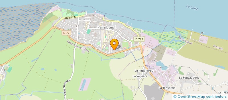 localisation de l'entreprise SCI DCGM44  PAIMBUF