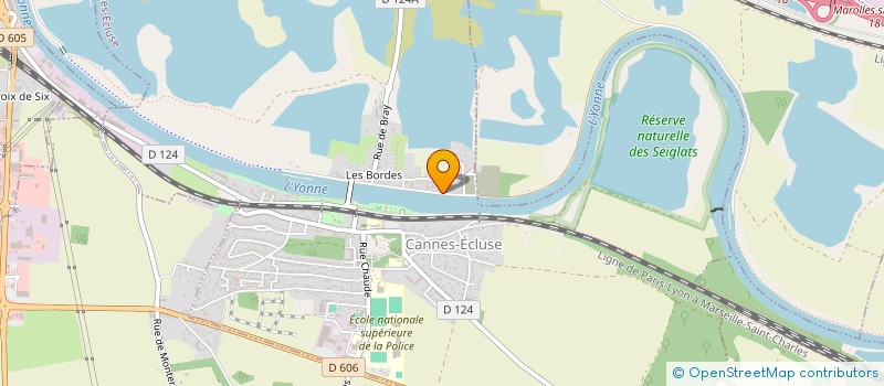 localisation de l'entreprise SCI DCIMMO  CANNES-ECLUSE