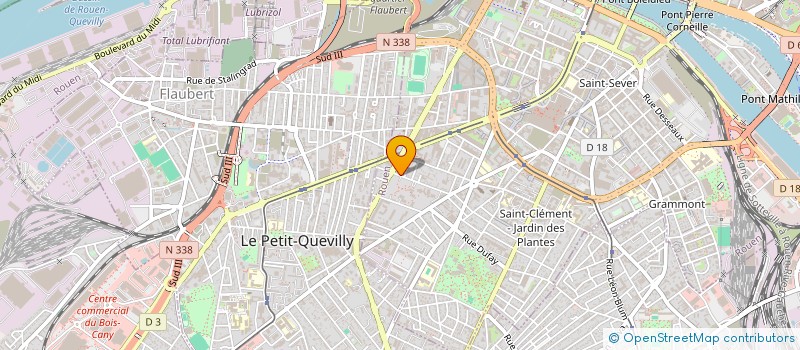 localisation de l'entreprise SCI DCIMMOBILIER à ROUEN