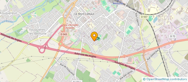 localisation de l'entreprise SCI DCJMCE  VERQUIN