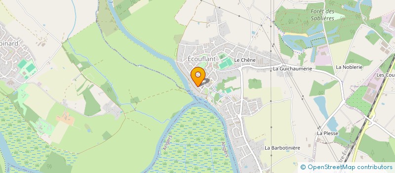 localisation de l'entreprise SCI DCMP  ECOUFLANT