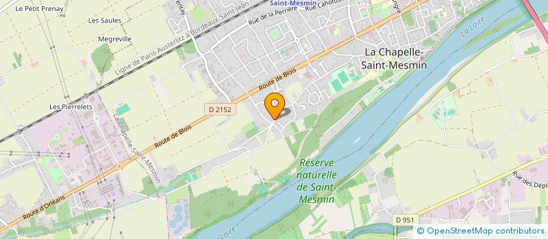 localisation de l'entreprise SCI DCPM à LA CHAPELLE-SAINT-MESMIN