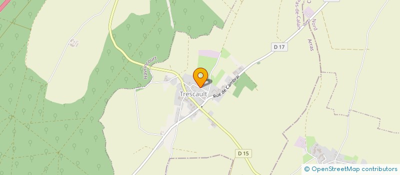 localisation de l'entreprise SCI DCRT  TRESCAULT