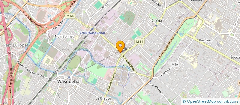 localisation de l'entreprise SCI DD à CROIX
