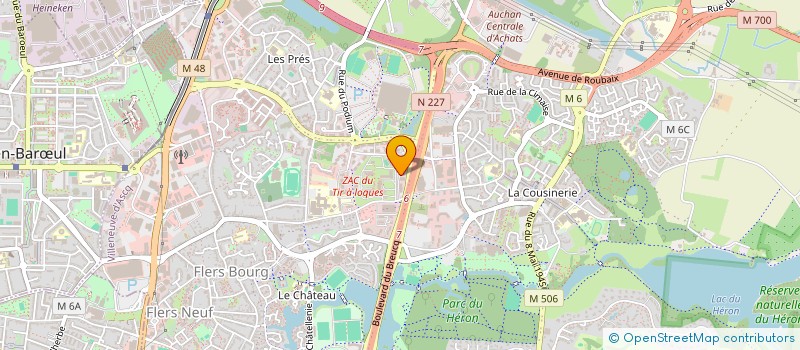 localisation de l'entreprise SCI  DD à VILLENEUVE-D'ASCQ