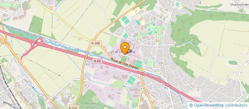 localisation de l'entreprise SCI DD à BOURGOIN-JALLIEU