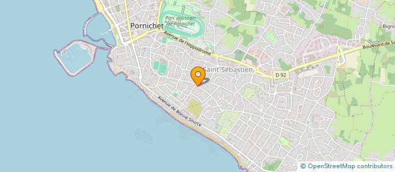 localisation de l'entreprise SCI DD LA GRENOUILLE à PORNICHET