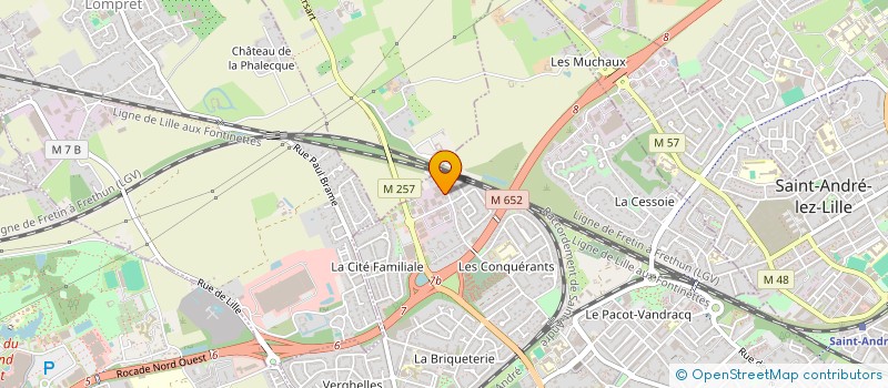 localisation de l'entreprise SCI DD1 à LAMBERSART