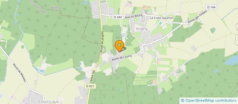 localisation de l'entreprise SCI DDA à VRIGNY