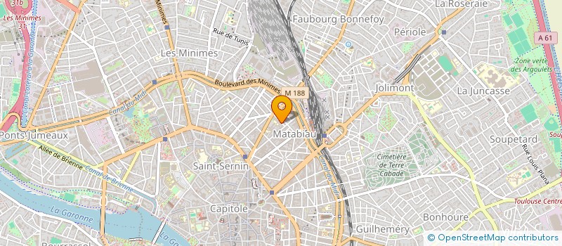 localisation de l'entreprise SCI DDB à TOULOUSE