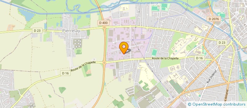 localisation de l'entreprise SCI DDB  BOURGES