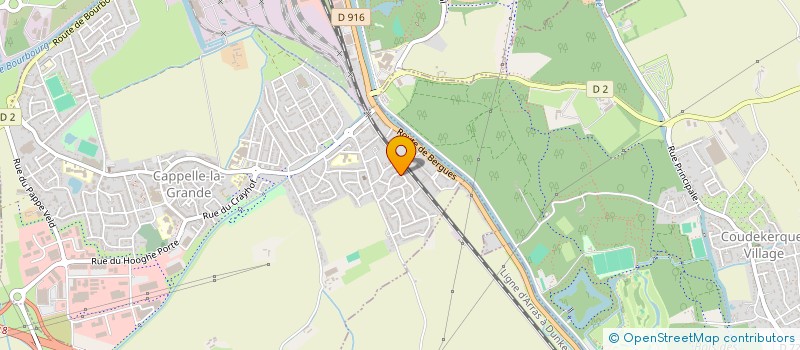 localisation de l'entreprise SCI DDC  CAPPELLE-LA-GRANDE