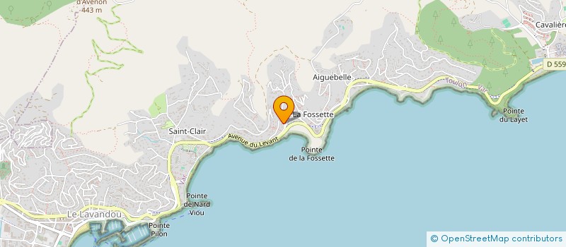 localisation de l'entreprise SCI DDCM à LE LAVANDOU