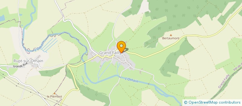 localisation de l'entreprise SCI DDGD  GRAND-FAILLY