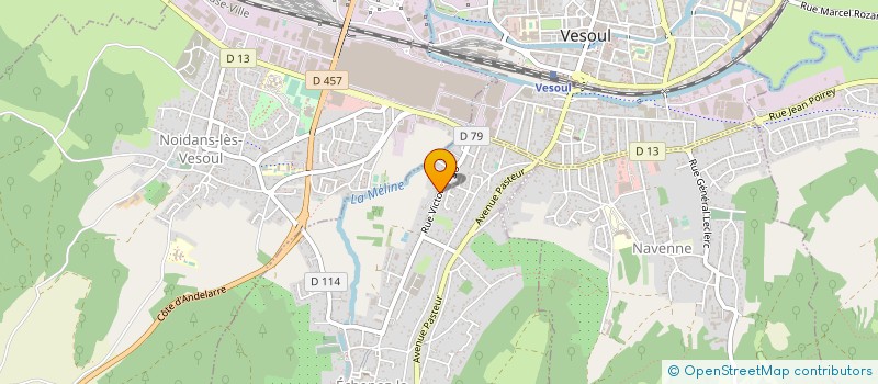 localisation de l'entreprise SCI DDJCD à ECHENOZ-LA-MELINE