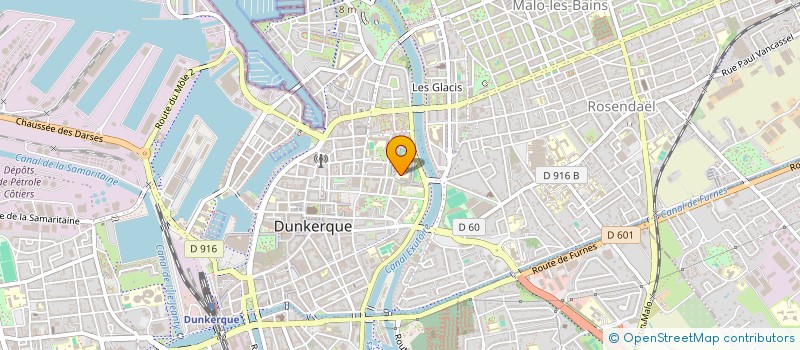 localisation de l'entreprise SCI DDM à DUNKERQUE