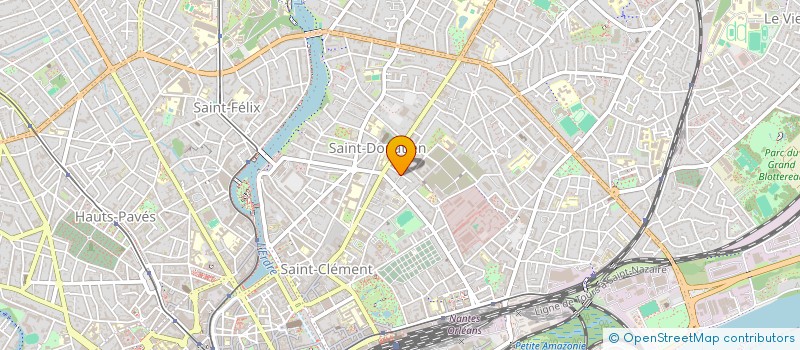 localisation de l'entreprise SCI DDMC à NANTES