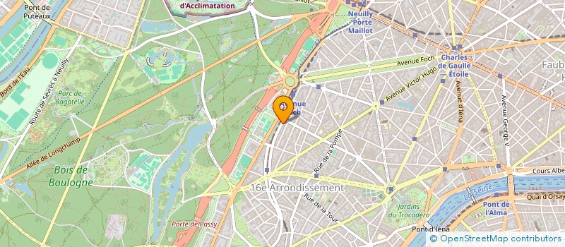 localisation de l'entreprise SCI DDMONTEVIDEO  PARIS