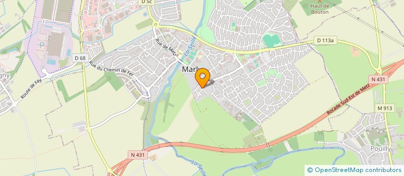 localisation de l'entreprise SCI DDMR à MARLY