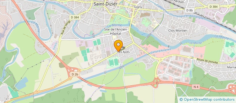 localisation de l'entreprise SCI DDSL à SAINT-DIZIER