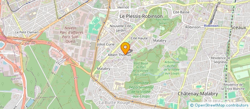 localisation de l'entreprise SCI DDT  PARIS