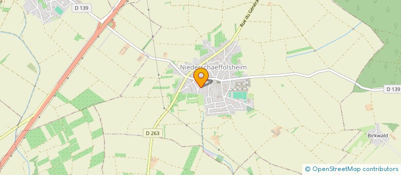 localisation de l'entreprise SCI DDZ  NIEDERSCHAEFFOLSHEIM