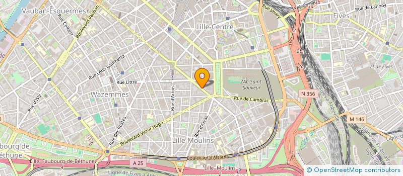 localisation de l'entreprise SCI DE 177 RUE LEON GAMBETTA à LILLE