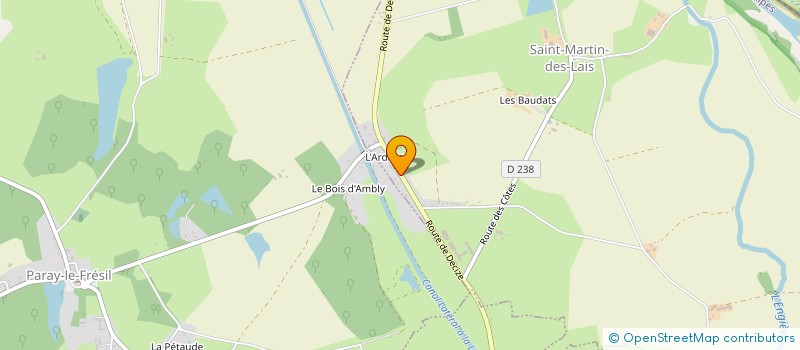 localisation de l'entreprise SCI DE 6 AILES à LUSIGNY