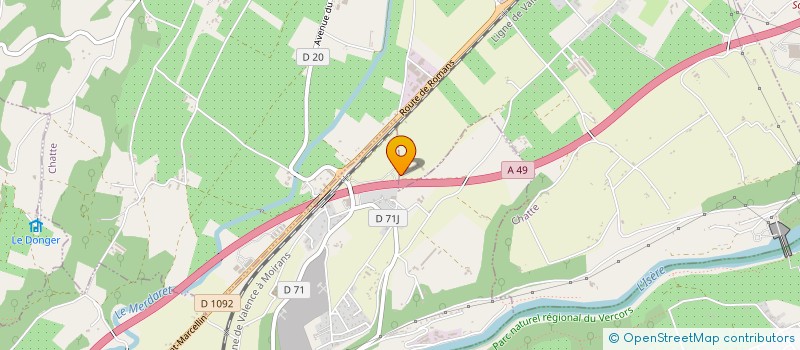 localisation de l'entreprise SCI DE ANDRADE  CHATTE