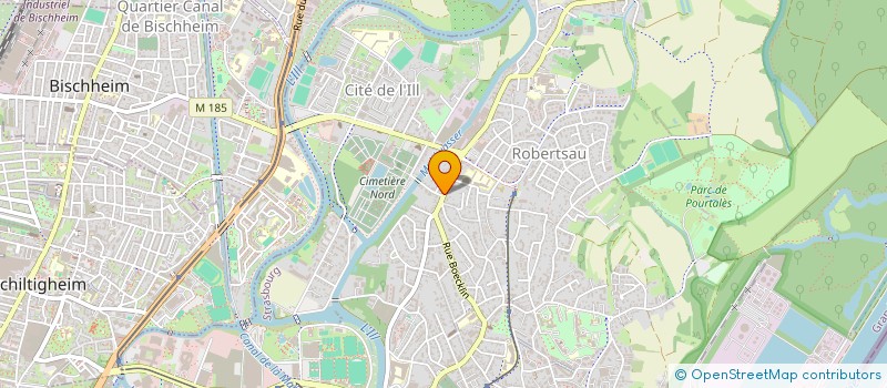 localisation de l'entreprise SCI DE ANGELIS  STRASBOURG